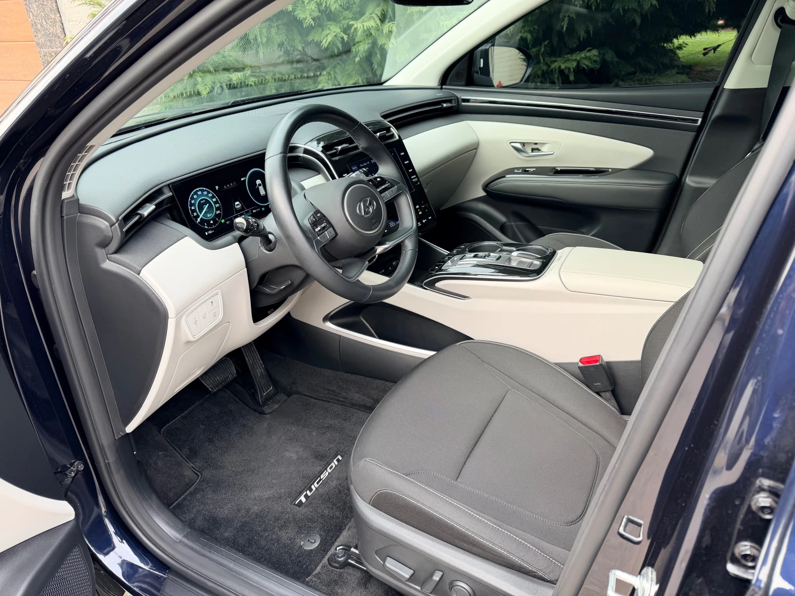 Hyundai Tucson 1.6HEV HYBRID ПОДГРЕВ Exellence 27000km!!!, снимка 9 - Автомобили и джипове - 53964160