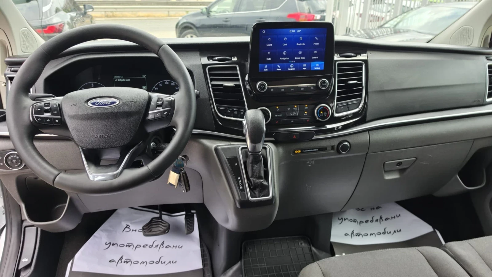 Ford Transit Custom TOURNEO CUSTOM 2.0TDCI* 185hp* КАМЕРА* НАВИ* 8+ 1*, снимка 8 - Бусове и автобуси - 54726698