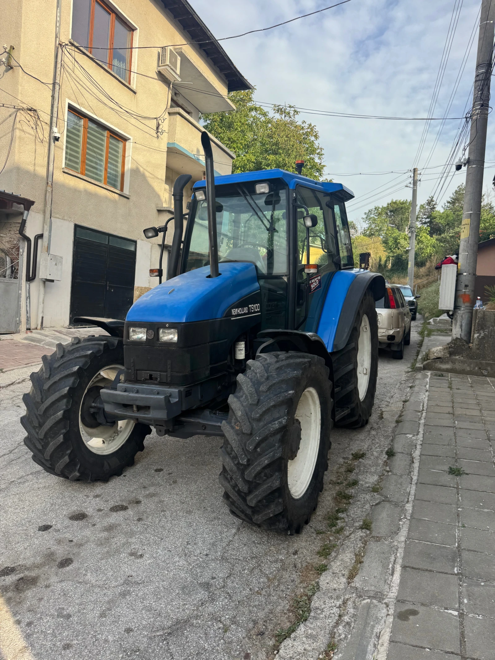Трактор New Holland TS100, снимка 2 - Селскостопанска техника - 55931208