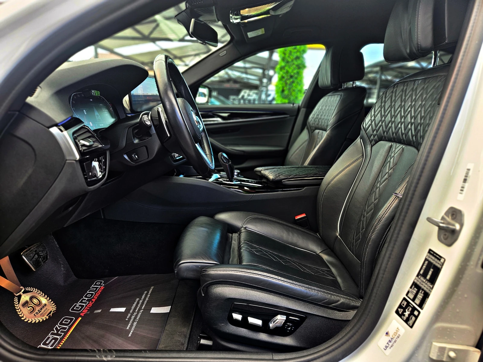 BMW 540 M/XD/ГАРАНЦИЯ/LASER/DISTR/HUD/ПОДГР/CAR PLAY/ВАКУМ, снимка 15 - Автомобили и джипове - 53707013