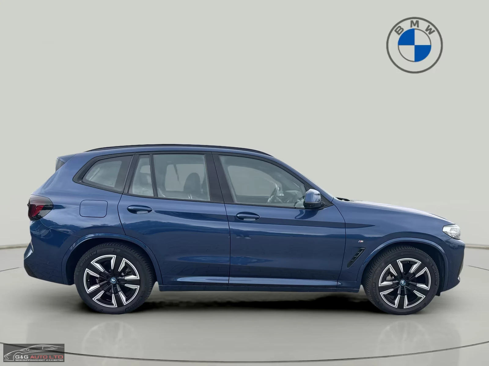 BMW iX3 SPORT/286HP/HUD/360/PANO/HI-FI/LED/CAM/531z, снимка 7 - Автомобили и джипове - 55142602