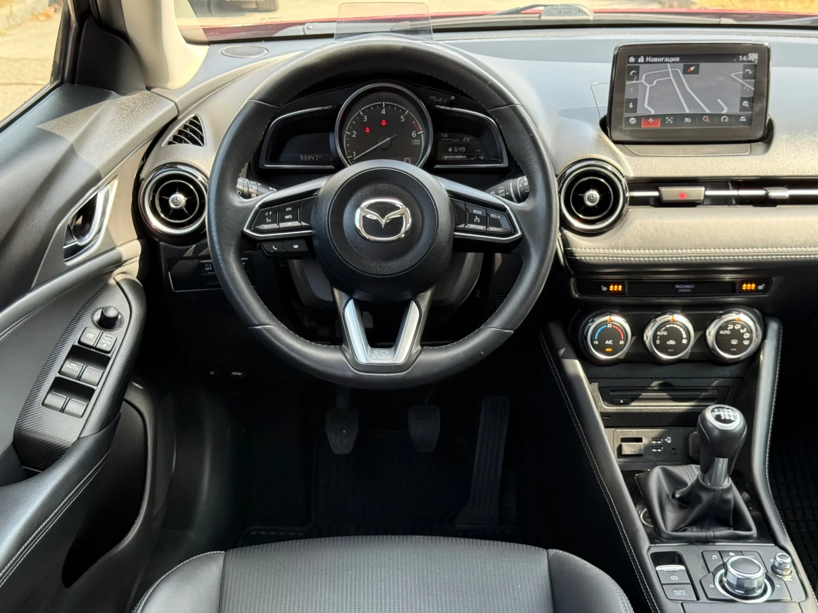 Mazda CX-3 FACE* 1.8 Diesel* LED* HUD* Keyless Go, снимка 10 - Автомобили и джипове - 55789740
