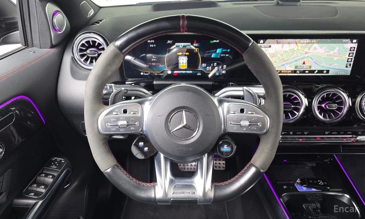 Mercedes-Benz GLA 45 AMG 4MATIC+ * BURMESTER* ДИСТРОНИК* ХЕДЪП* 360КАМЕРА* , снимка 9 - Автомобили и джипове - 56046042