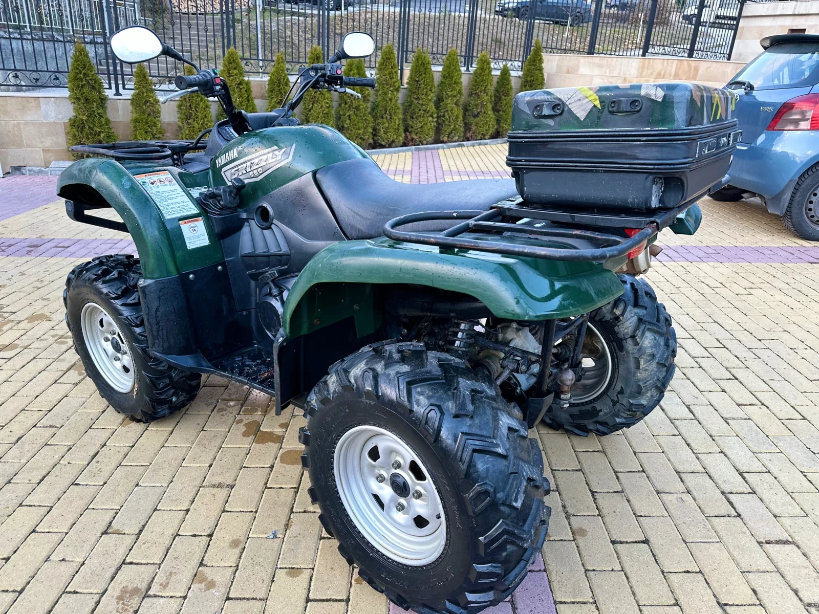 Yamaha Grizzly 660 Кубика 4Х4 Бавни / Блокаж - изображение 4