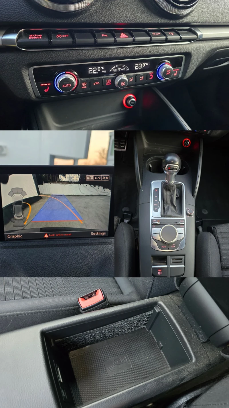 Audi A3 2.0TDI 3xS-Line DSG, снимка 17 - Автомобили и джипове - 53137471