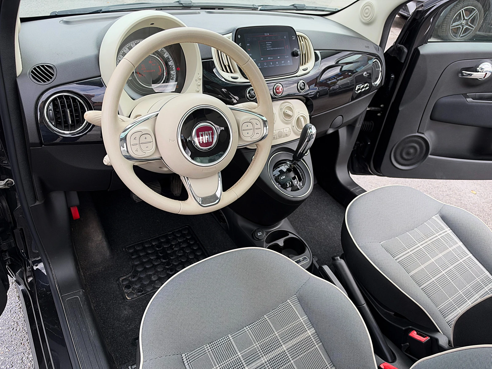 Fiat 500 PANORAMA-LED-AVTOMATIK-KLIMA-70000km !!!, снимка 11 - Автомобили и джипове - 56525316