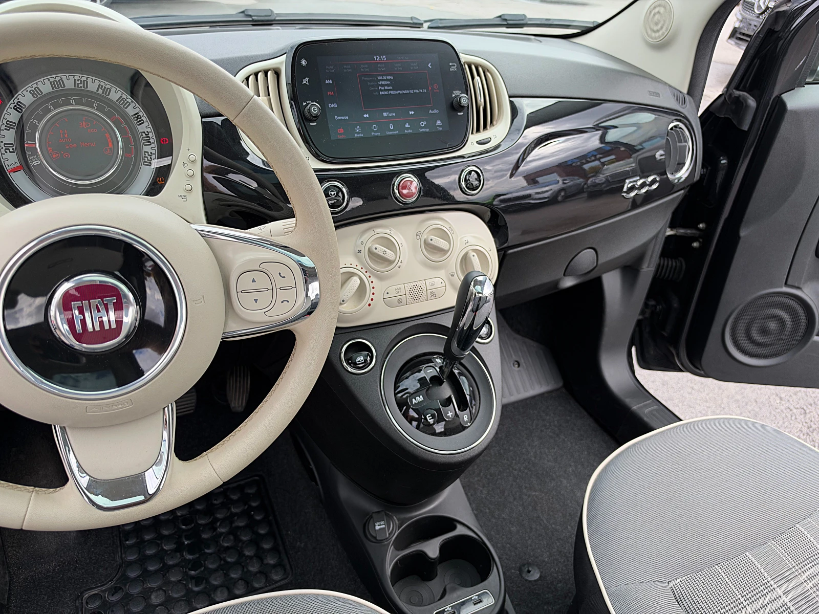 Fiat 500 PANORAMA-LED-AVTOMATIK-KLIMA-70000km !!!, снимка 12 - Автомобили и джипове - 56525316