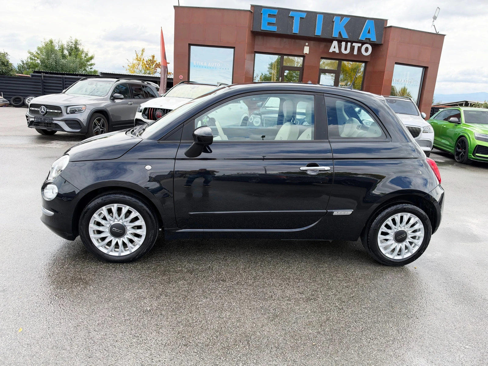 Fiat 500 PANORAMA-LED-AVTOMATIK-KLIMA-70000km !!!, снимка 6 - Автомобили и джипове - 56525316