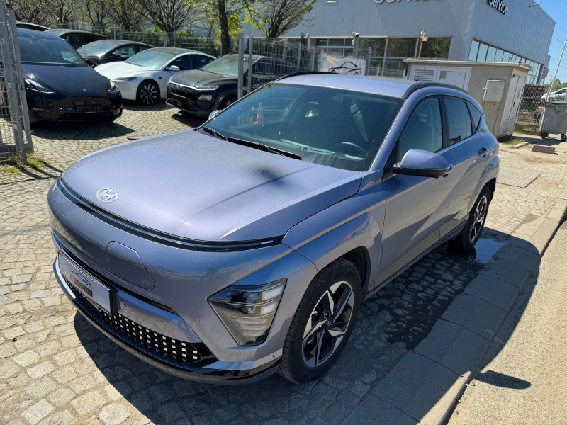 Hyundai Kona 65.4kWh/Leder/Navi/218ps, снимка 8 - Автомобили и джипове - 50142120