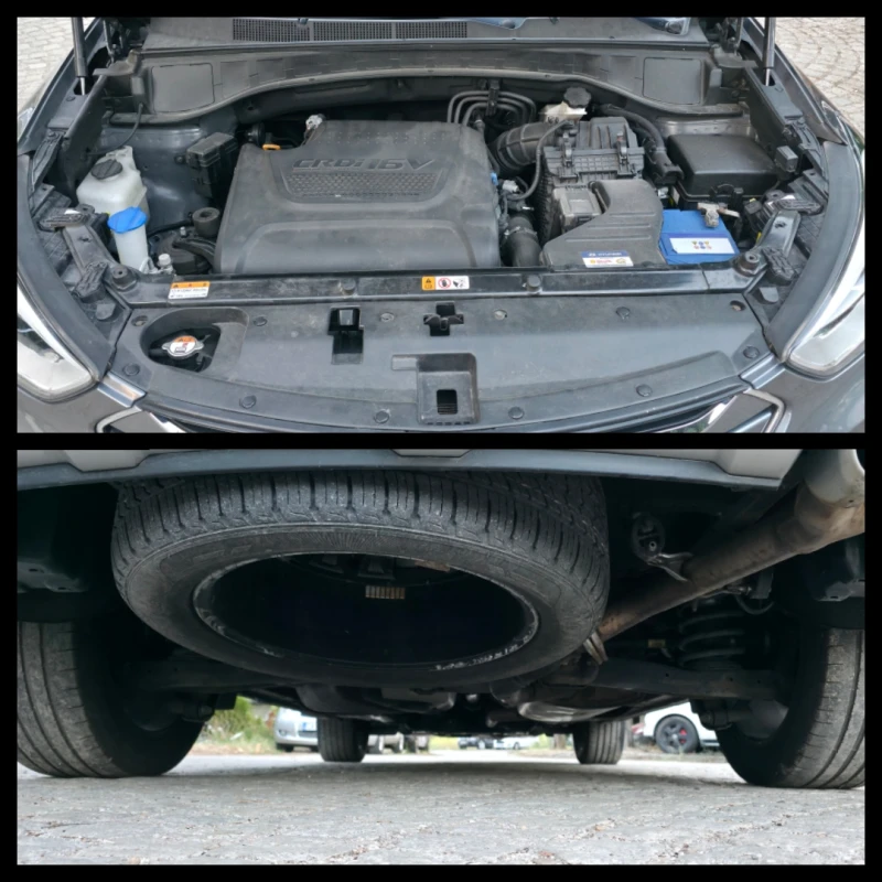 Hyundai Santa fe 2.2CRDI* 4x4* AVTOMAT* 6 + 1МЕСТА* PREMIUM* SWISS, снимка 16 - Автомобили и джипове - 51546770