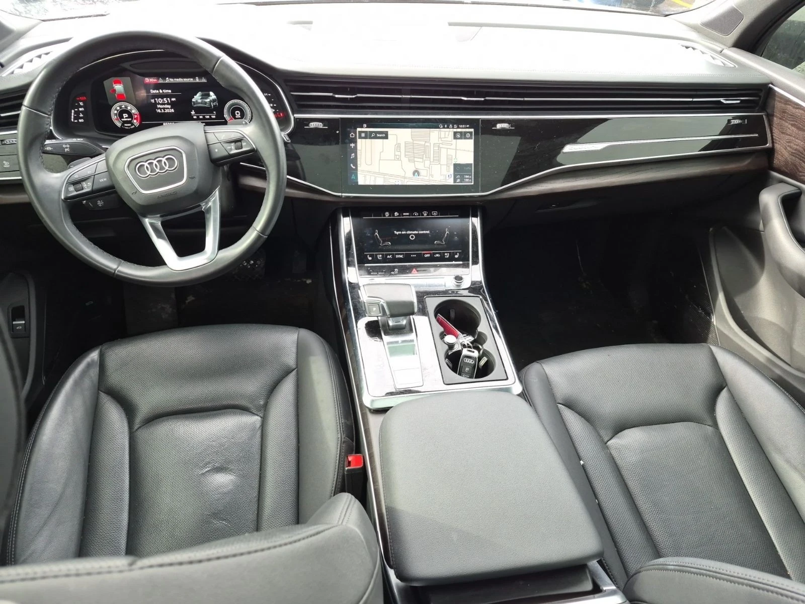 Audi Q7 TECHNIK АВТО КРЕДИТ, снимка 9 - Автомобили и джипове - 53947870