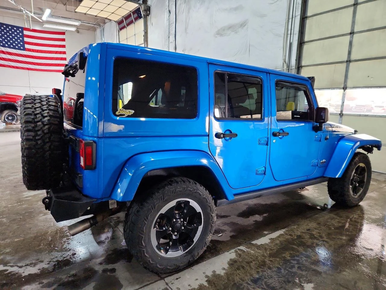 Jeep Wrangler UNLIMITED SAHARA* КОЖА* ЛЕБЕДКА* ЛИЗИНГ, снимка 3 - Автомобили и джипове - 54711672