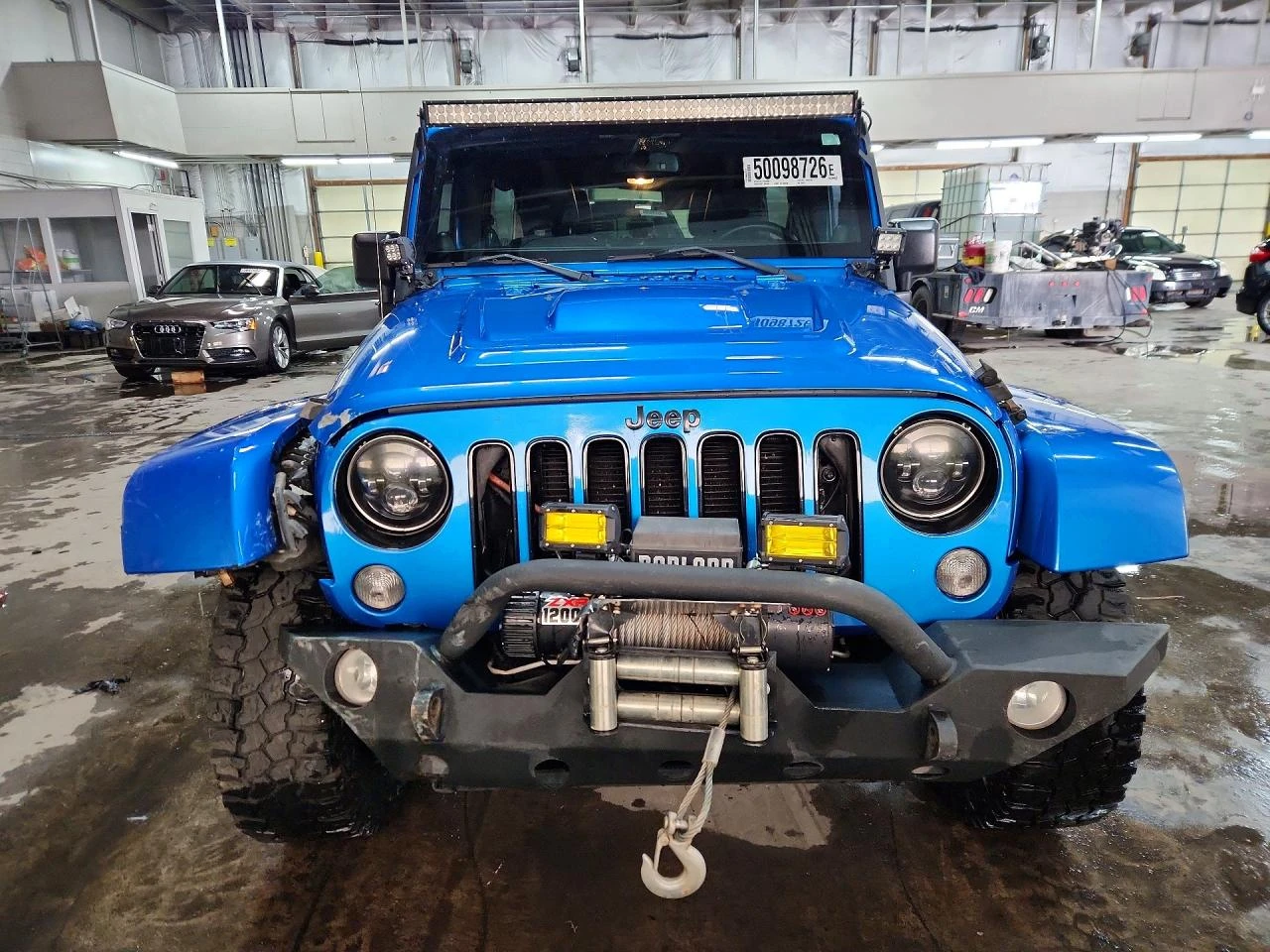 Jeep Wrangler UNLIMITED SAHARA* КОЖА* ЛЕБЕДКА* ЛИЗИНГ, снимка 5 - Автомобили и джипове - 54711672