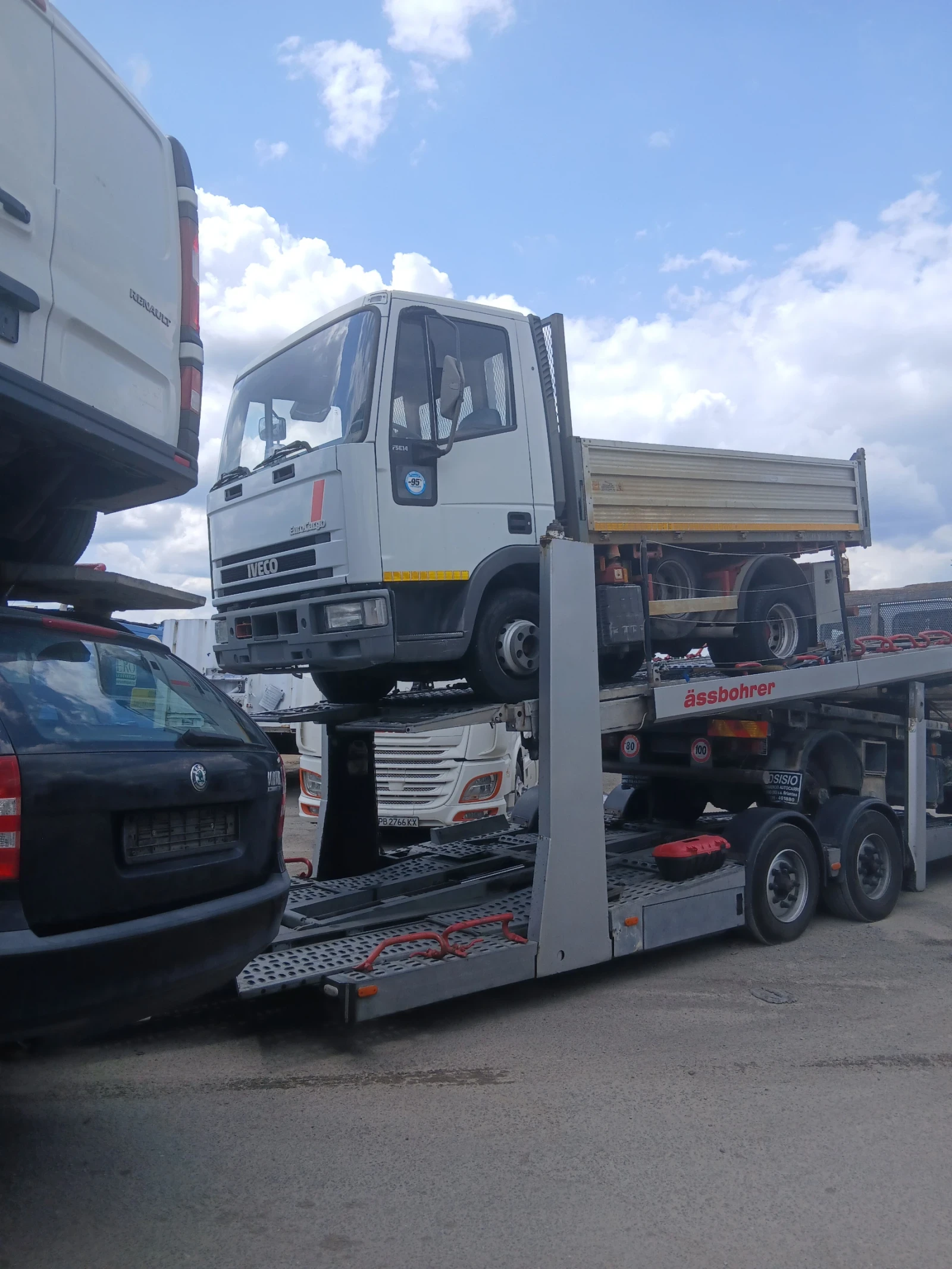 Iveco Eurocargo 75Е14 Тристранен самосвал , снимка 9 - Камиони - 55199945
