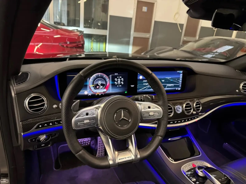 Mercedes-Benz S 63 AMG Long 4Matic , снимка 8 - Автомобили и джипове - 48236419