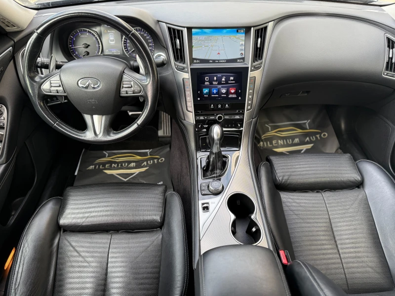 Infiniti Q50 6 МЕСЕЦА ГАРАНЦИЯ/2.2D 170к.с. Всички Екстри, снимка 9 - Автомобили и джипове - 52727174