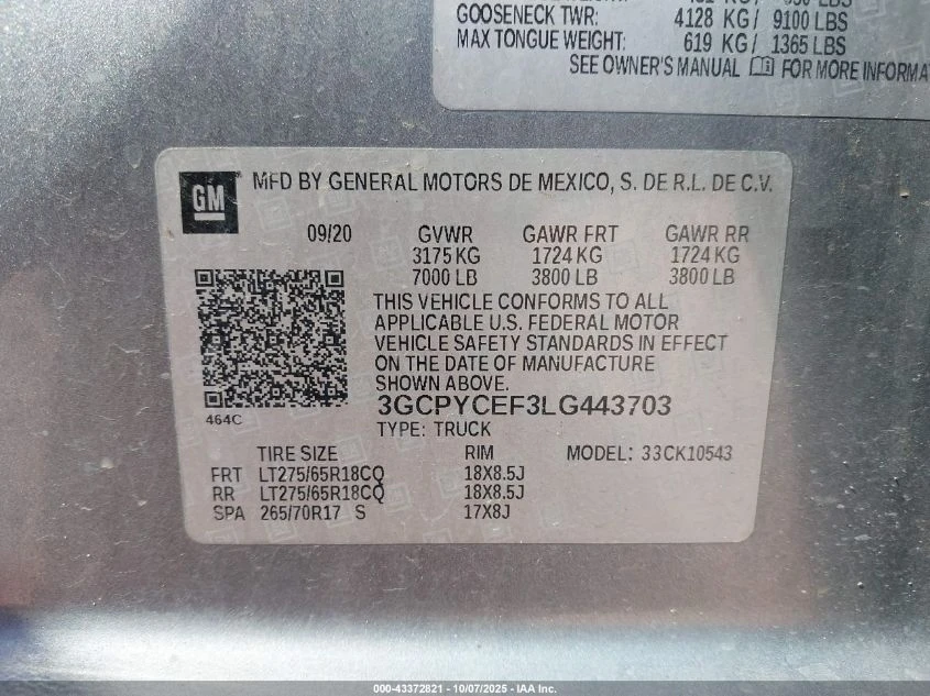 Chevrolet Silverado 1500 4WD Short Bed Custom Trail Boss * СТАВА НА ГА - изображение 9