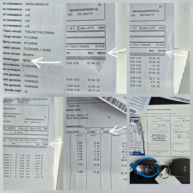 Hyundai Tucson 1.6D, 136к.с., 4х4, Автомат, Камера, Нави!, снимка 16 - Автомобили и джипове - 52163842