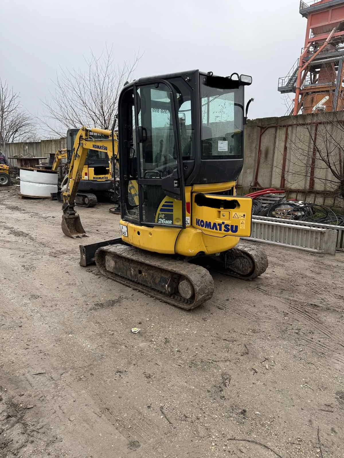 Багер Komatsu PC26 MR5 - изображение 3