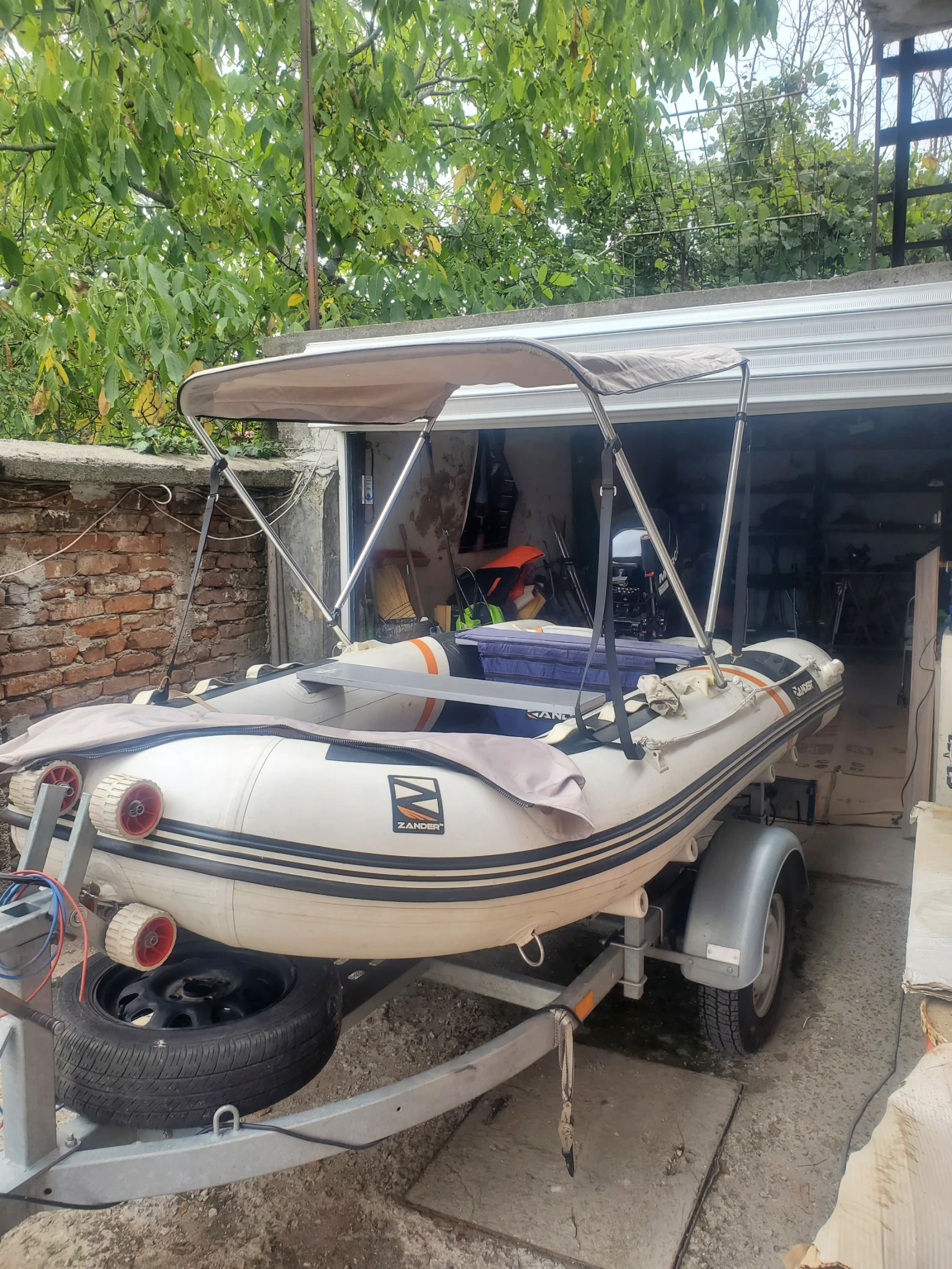 Надуваема лодка Zander, снимка 6 - Воден транспорт - 56252321