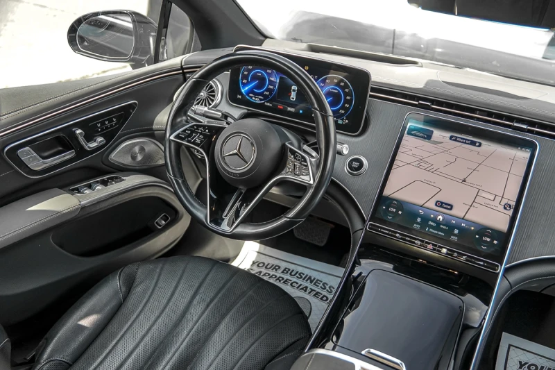 Mercedes-Benz EQS CARFAX* АВТОФИНАНСИРАНЕ* БЕЗ ПЪРВОНАЧАЛНА ВНОСКА* , снимка 12 - Автомобили и джипове - 52909625