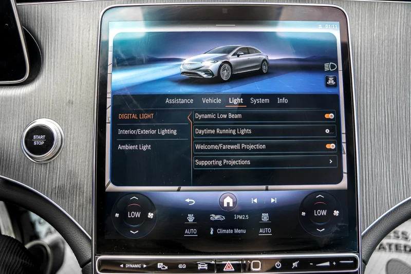 Mercedes-Benz EQS CARFAX* АВТОФИНАНСИРАНЕ* БЕЗ ПЪРВОНАЧАЛНА ВНОСКА* , снимка 15 - Автомобили и джипове - 52909625