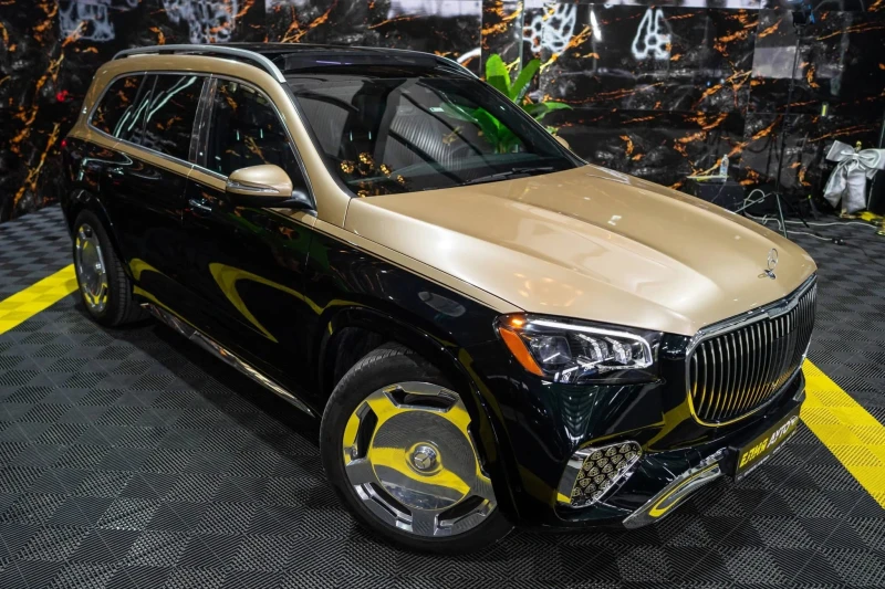 Mercedes-Benz GLS 450 MAYBACH 7-МЕСТЕН ПАНО BURM 360 ЛИЗИНГ 100%, снимка 5 - Автомобили и джипове - 53196076