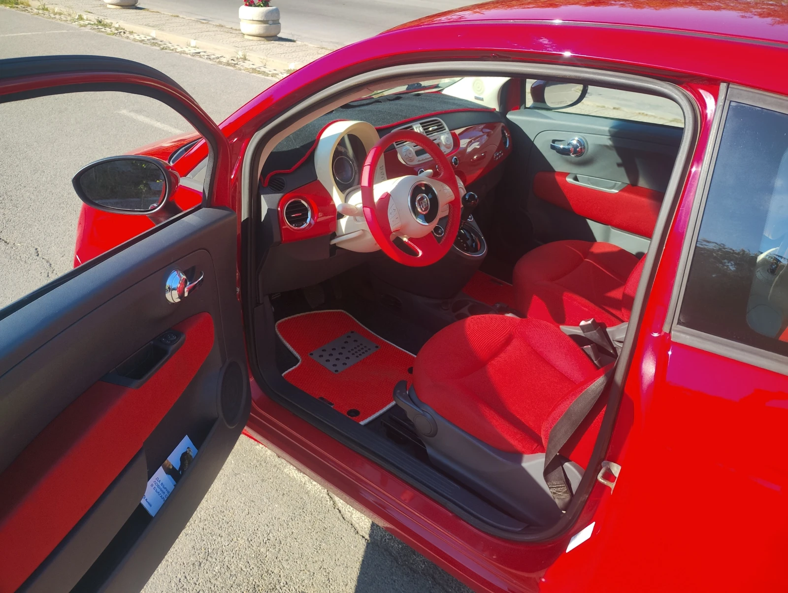 Fiat 500 1.4 16V, снимка 9 - Автомобили и джипове - 55230938