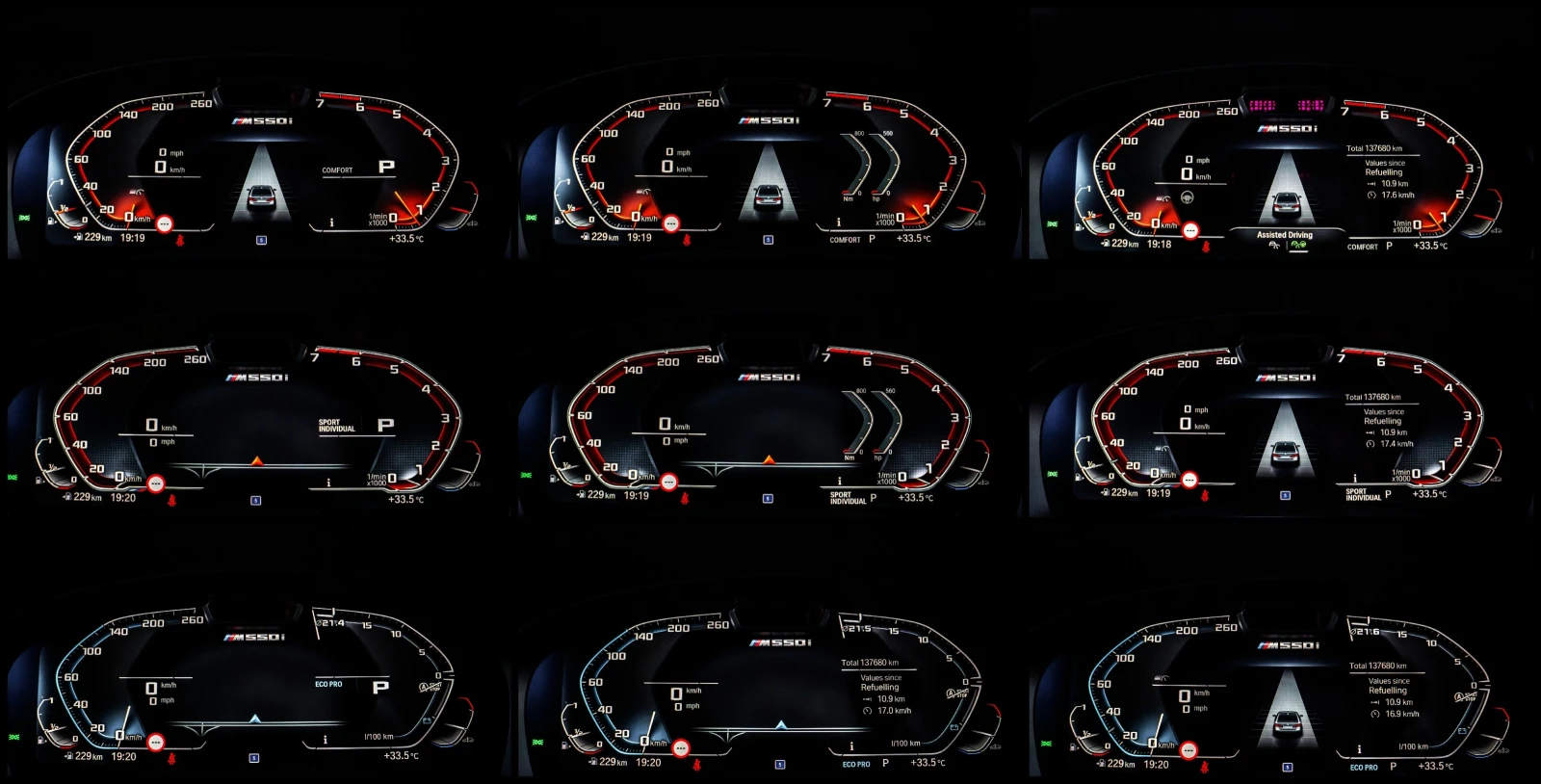 BMW 550 I* X-DRIVE* 3xTV* M-SPORT* HARMAN* LASER* DIGITAL* | Mobile.bg   15