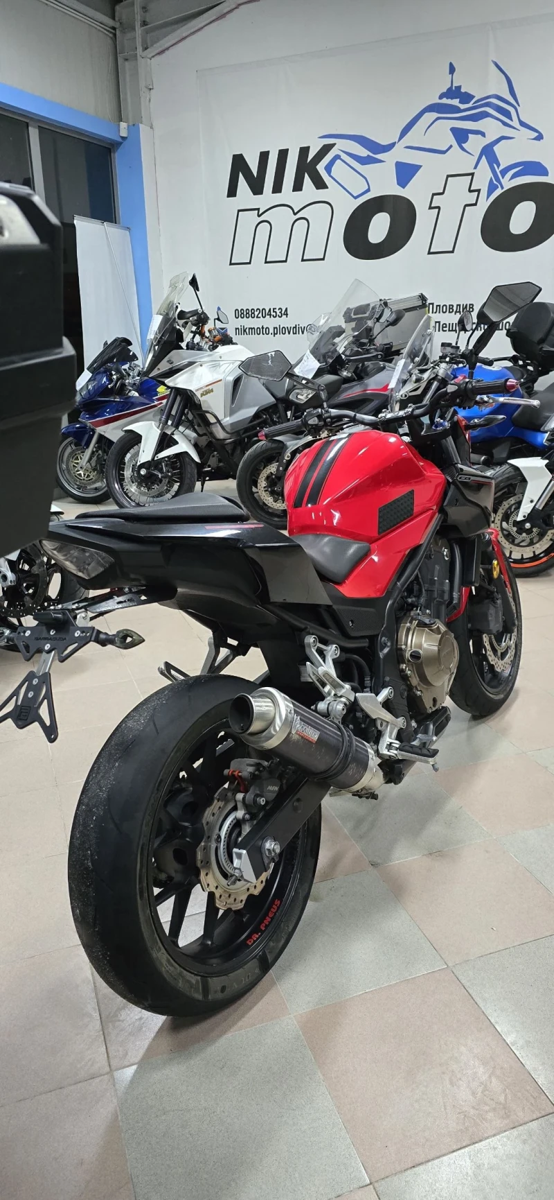 Honda Cb 500 F ABS-TCS ! А2 категория! Лизинг !, снимка 5 - Мотоциклети и мототехника - 52695973