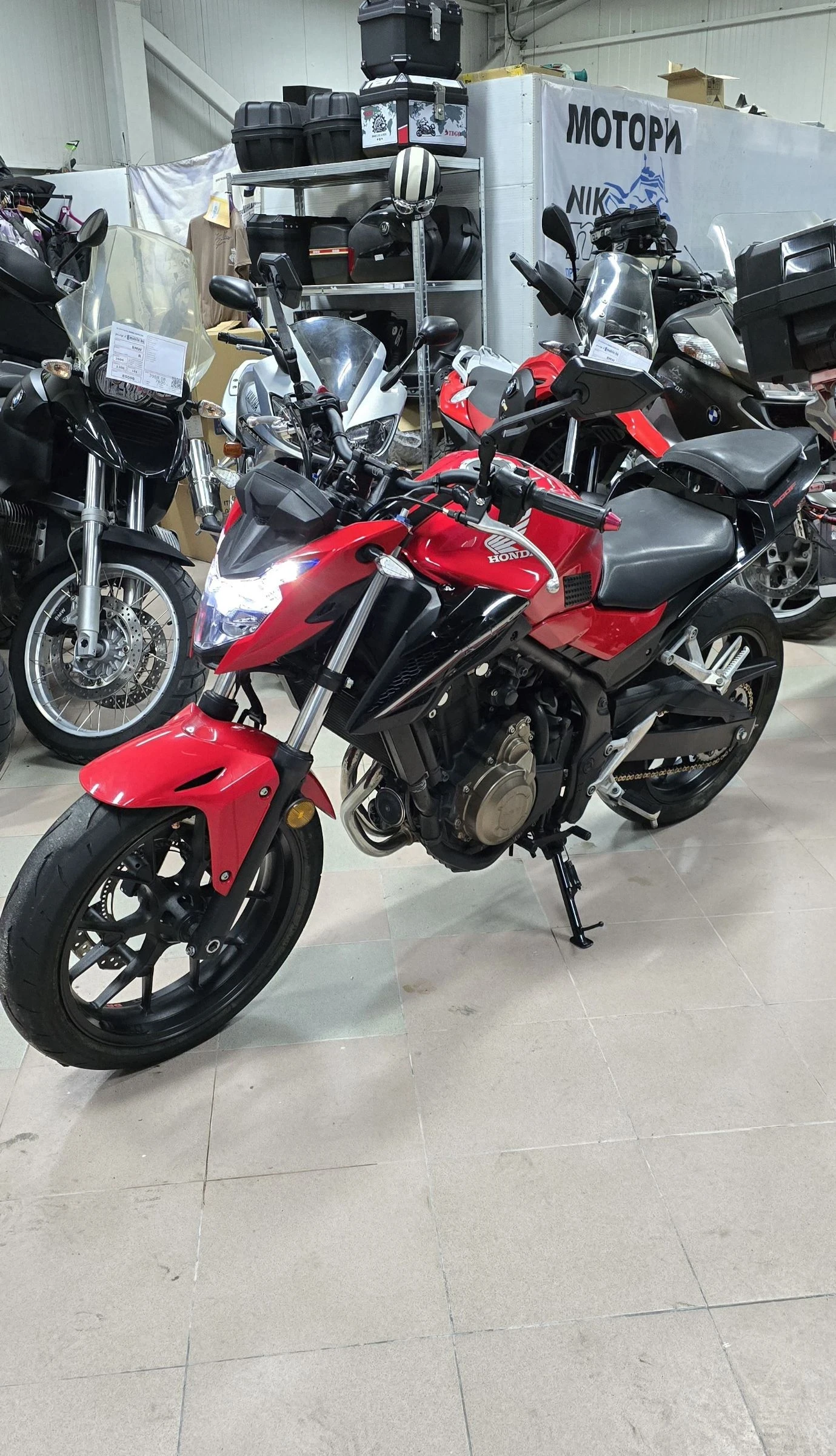 Honda Cb 500 F ABS-TCS ! А2 категория! Лизинг !, снимка 1