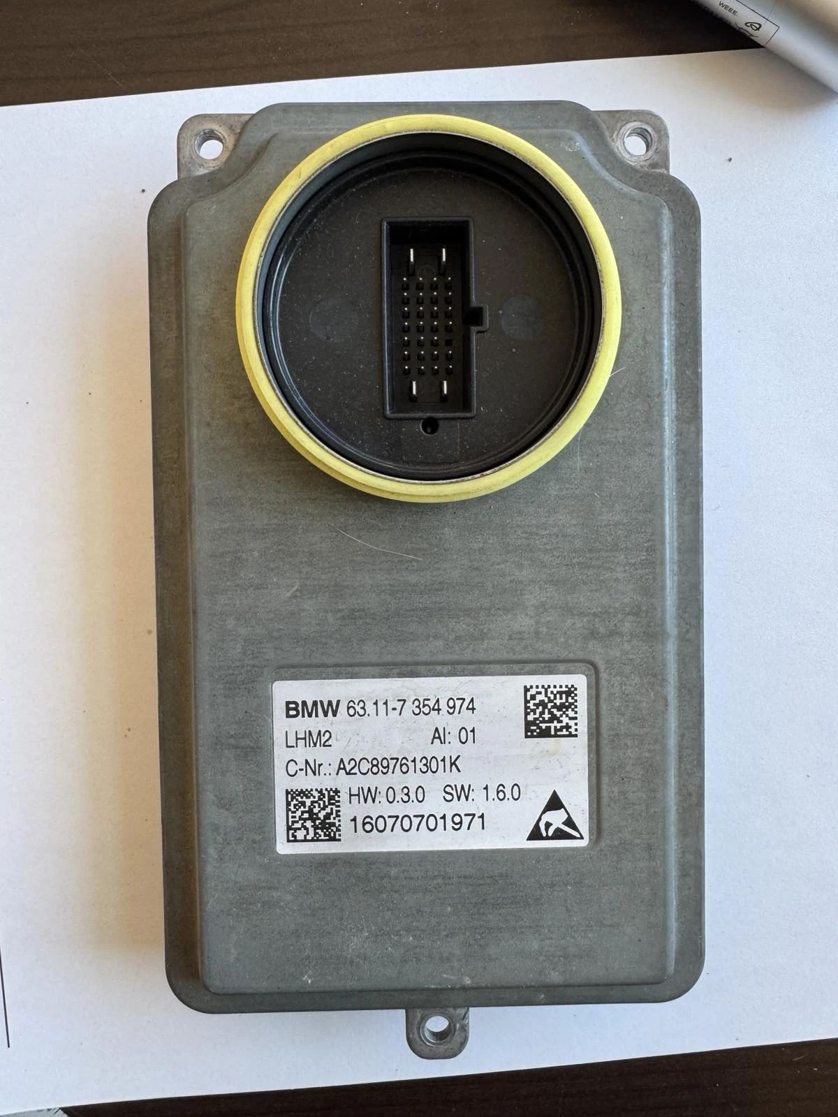 Модул баласт фар за BMW - 63117354974