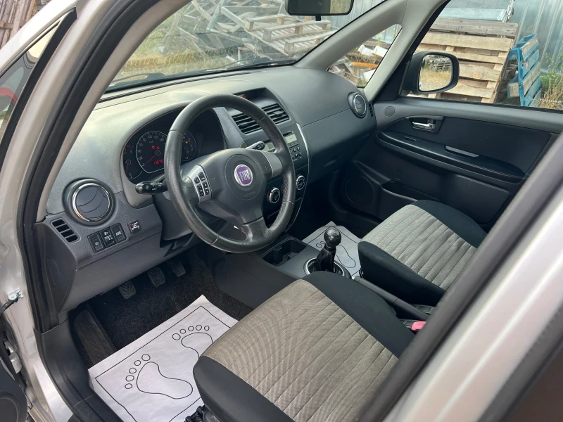 Fiat Sedici 1.6i-107к.с./ 4Х4 /ГАЗ-GPL/ Италия, снимка 10 - Автомобили и джипове - 50813490