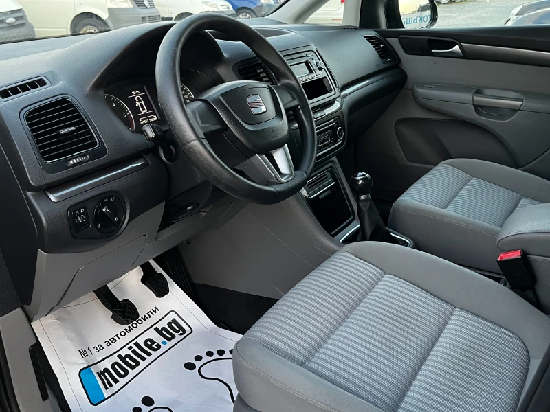 Seat Alhambra 2.0TDI, снимка 12 - Автомобили и джипове - 52152076