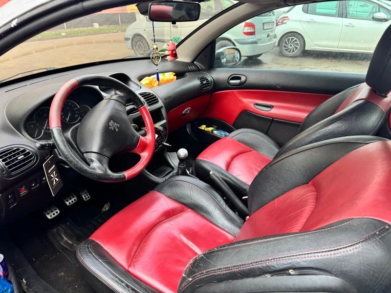 Peugeot 206 Кабрио, снимка 7 - Автомобили и джипове - 52645221