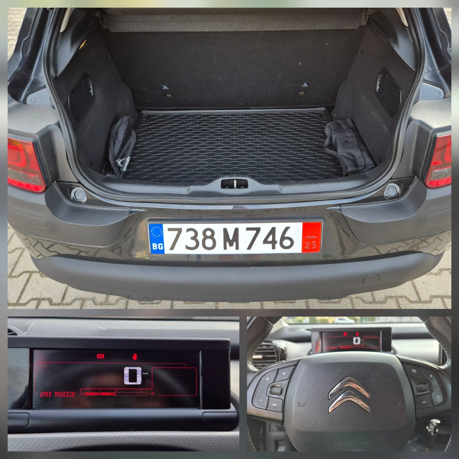 Citroen C4 Cactus 1.6 HDI 100 к.с. 180  Camera, снимка 10 - Автомобили и джипове - 53776591