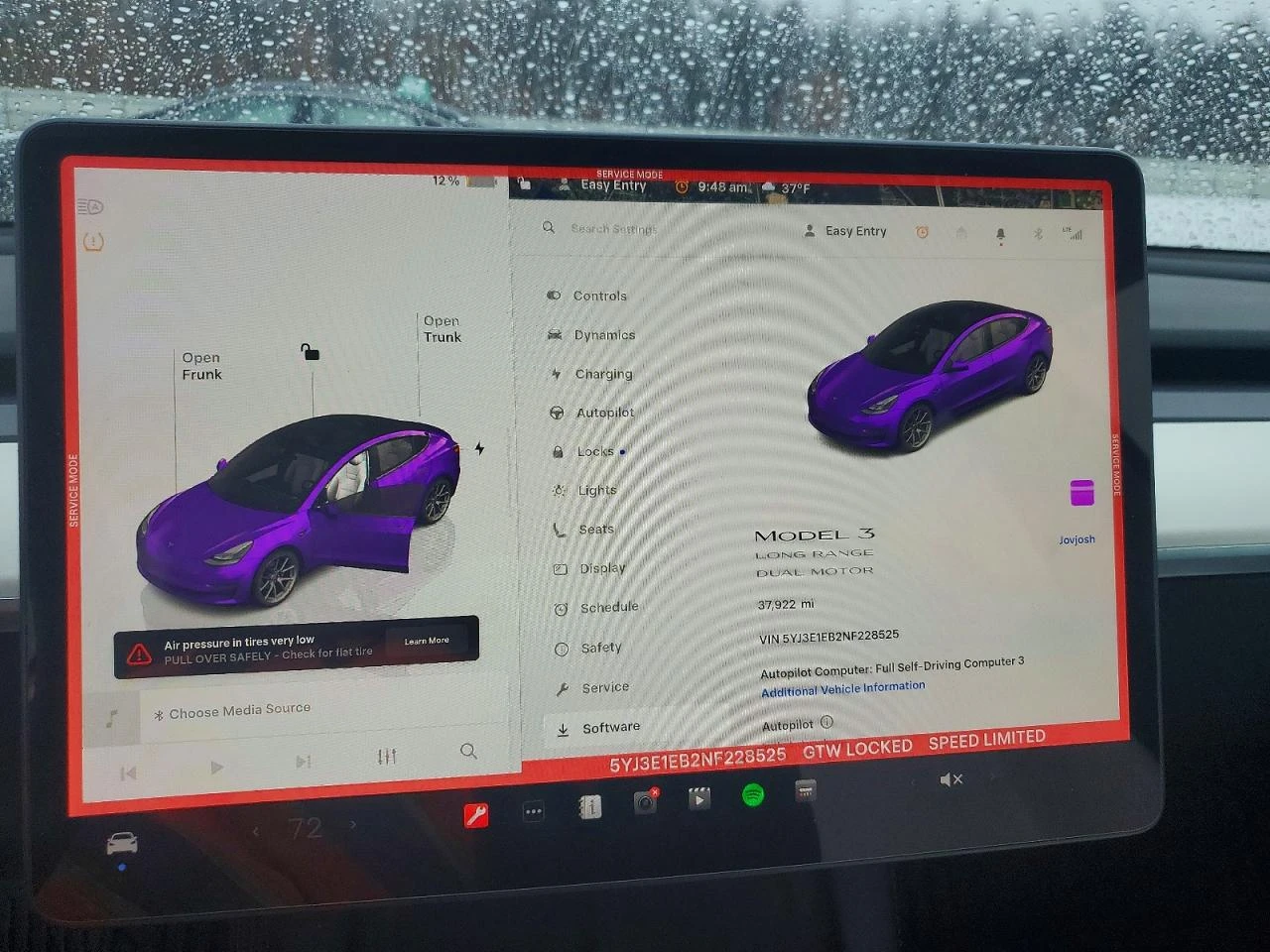 Tesla Model 3, снимка 9 - Автомобили и джипове - 54664125