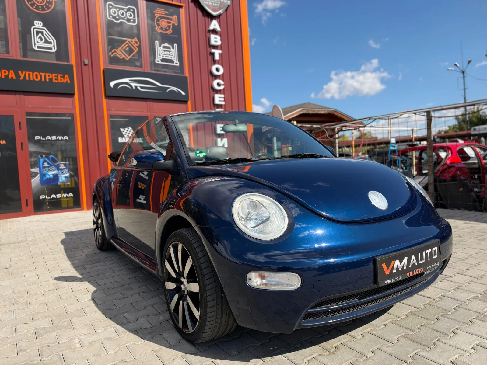 VW New beetle 2.0i 115kc* КАБРИО, снимка 8 - Автомобили и джипове - 56256406
