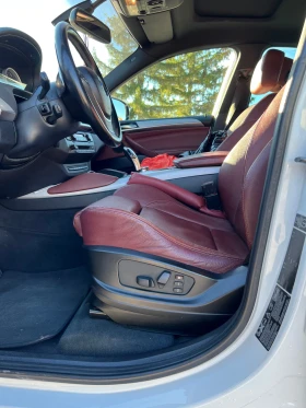 BMW X6 4.0d ЧЕРВЕН САЛОН, снимка 10