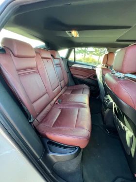 BMW X6 4.0d ЧЕРВЕН САЛОН, снимка 9