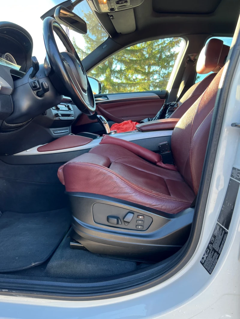 BMW X6 4.0d ЧЕРВЕН САЛОН, снимка 10 - Автомобили и джипове - 52406882