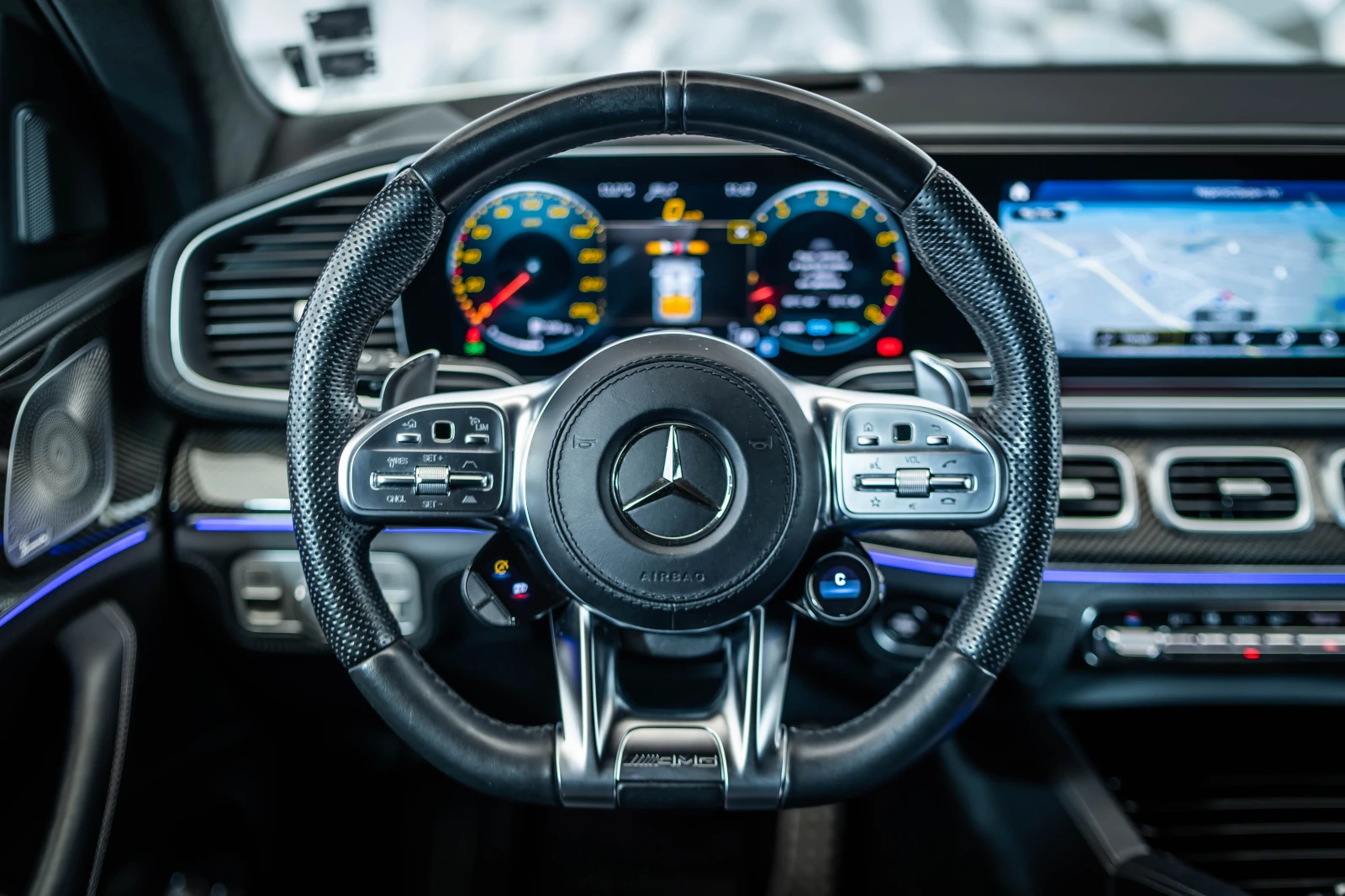 Mercedes-Benz GLE Coupe 53 AMG 4M+ * Carbon* Burm* Pano | Mobile.bg   11