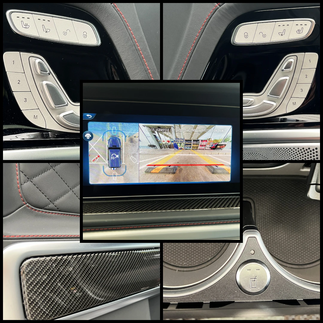 Mercedes-Benz G 63 AMG CARBON / MANUFAKTUR / SUPERIOR / PANO / BURM / 360, снимка 17 - Автомобили и джипове - 56196042