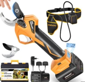 Специализирани машини Машини за лозя/овошки Професионална Акумулаторна Ножица Swansoft PRU-36, снимка 4