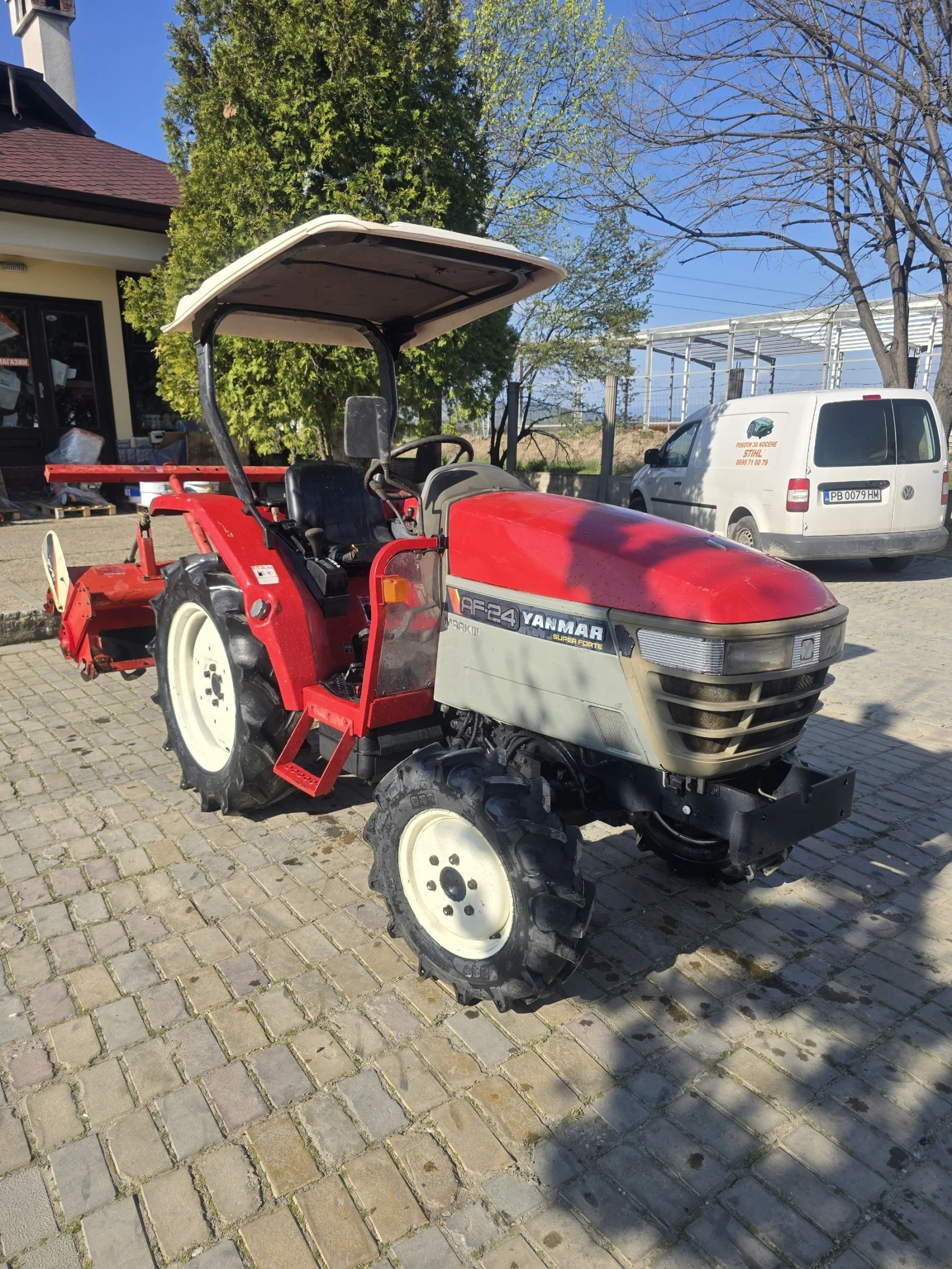 Трактор Yanmar AF 24, снимка 4 - Селскостопанска техника - 54154144