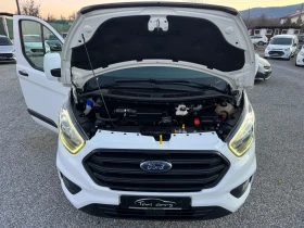 Ford Transit Custom L2 H1 2.0d MAXI 3 seats 118kkm EURO 6, снимка 17 - Автомобили и джипове - 53638496