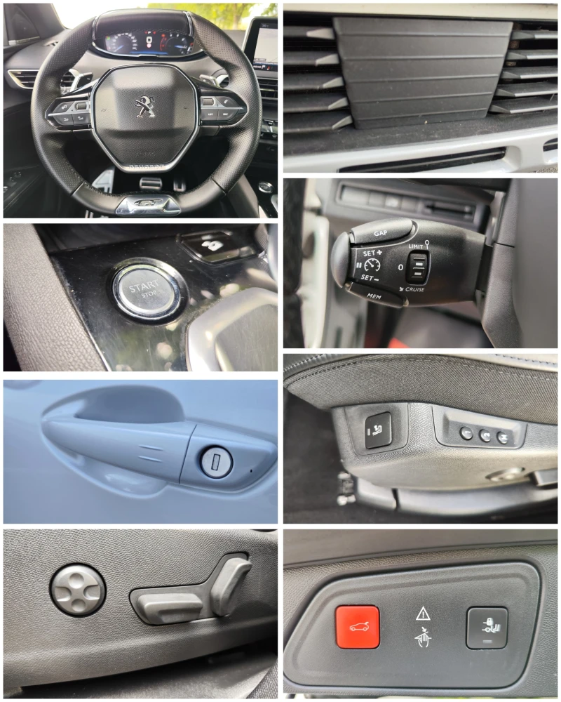 Peugeot 3008 * 2.0 Blue-HDi* GT Line* FULL, снимка 16 - Автомобили и джипове - 46957565