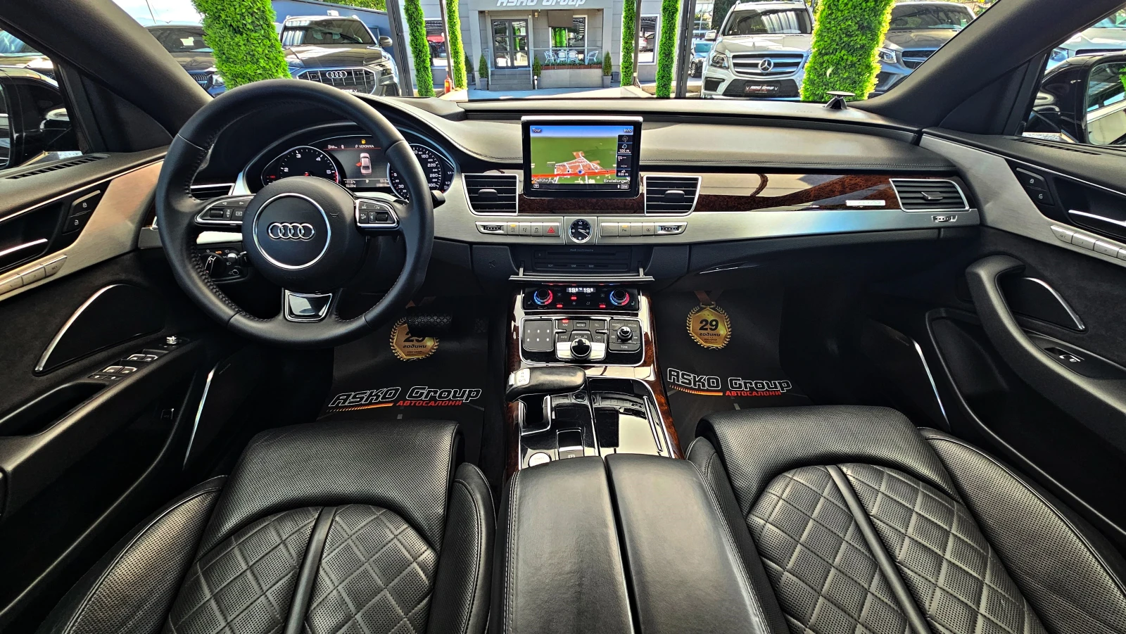 Audi A8 MATRIX/BANG&OLUFSEN/DISTR/360CAM/ПОДГР/CAR PLAY/LI - изображение 8