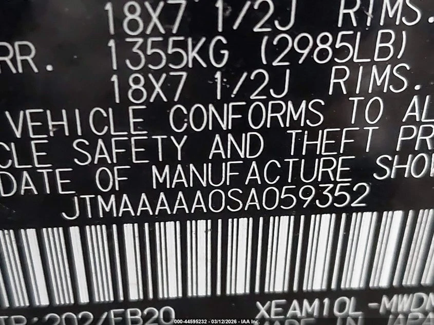 Toyota bZ4X Xle, снимка 9 - Автомобили и джипове - 54293263