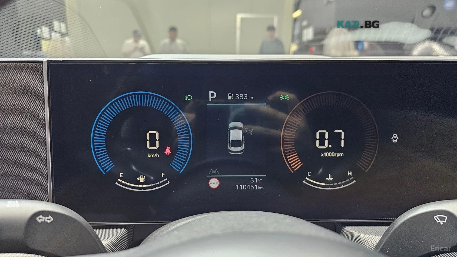 Hyundai Sonata 2.0* LPG* ПОДГРЕВ* КАМЕРА* LANE* ASSIST* , снимка 7 - Автомобили и джипове - 55990142